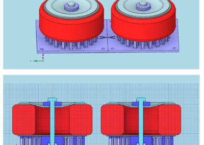 Transformer Supports side view