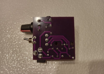 BBSA 1.0 pre-built PCB side bottom view