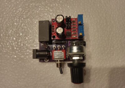 BBSA 1.0 pre-built PCB side top view