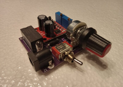 BBSA 1.0 pre-built PCB side view 1