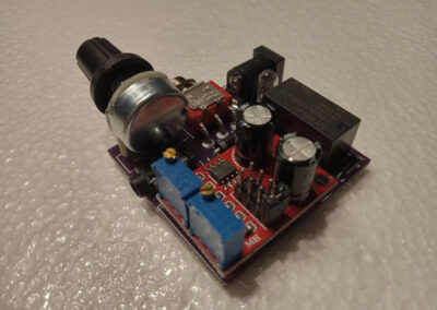 BBSA 1.0 pre-built PCB side view 2