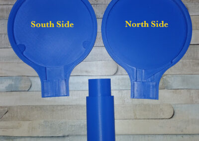 7 inch Pulser Wand Shell 3pcs inside view