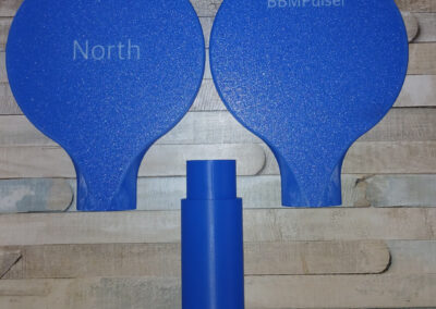 7 inch Pulser Wand Shell 3pcs outside view