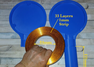 7 inch Pulser Wand Shell holding Coil