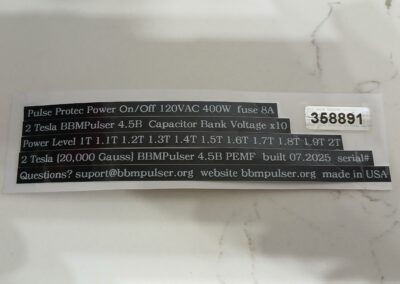 BBMPulser 4.5B kit labels